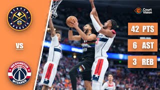 Jamal Murray - 42 Points, 5 Three-Pointers, 6 Assists vs Wizards - 2025-26 Regular Season
