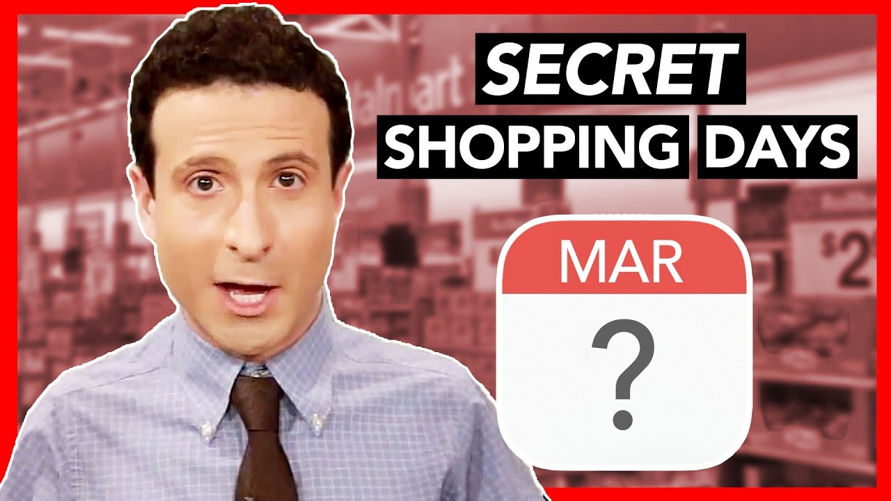 5 Secret Shopping Days You've Never Heard Before!