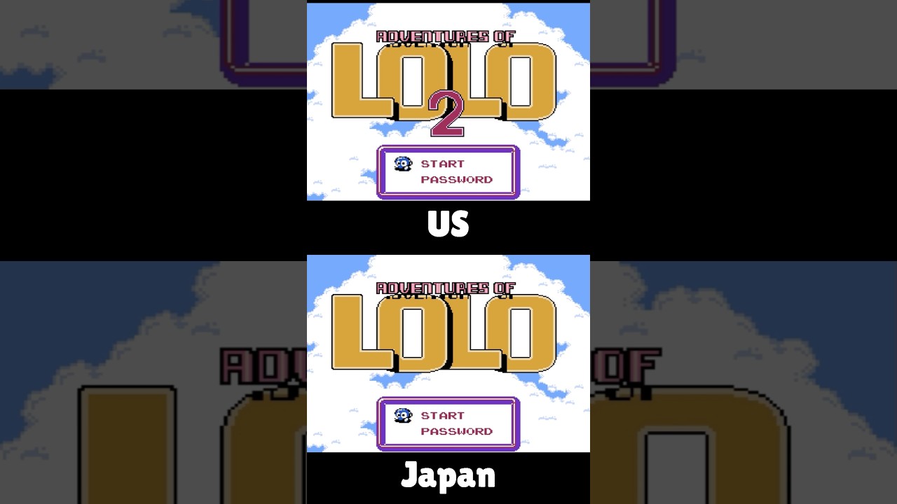 Почему игру Adventures of Lolo изменили в Японии 