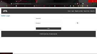 Online car selling website | Database | Assignment 3