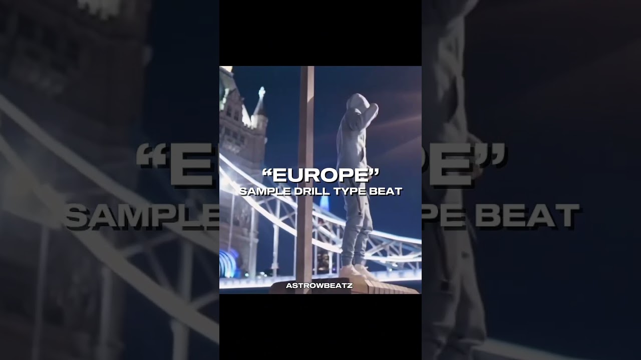 EUROPE 💶 [Emotional Sample Drill Type Beat]. 