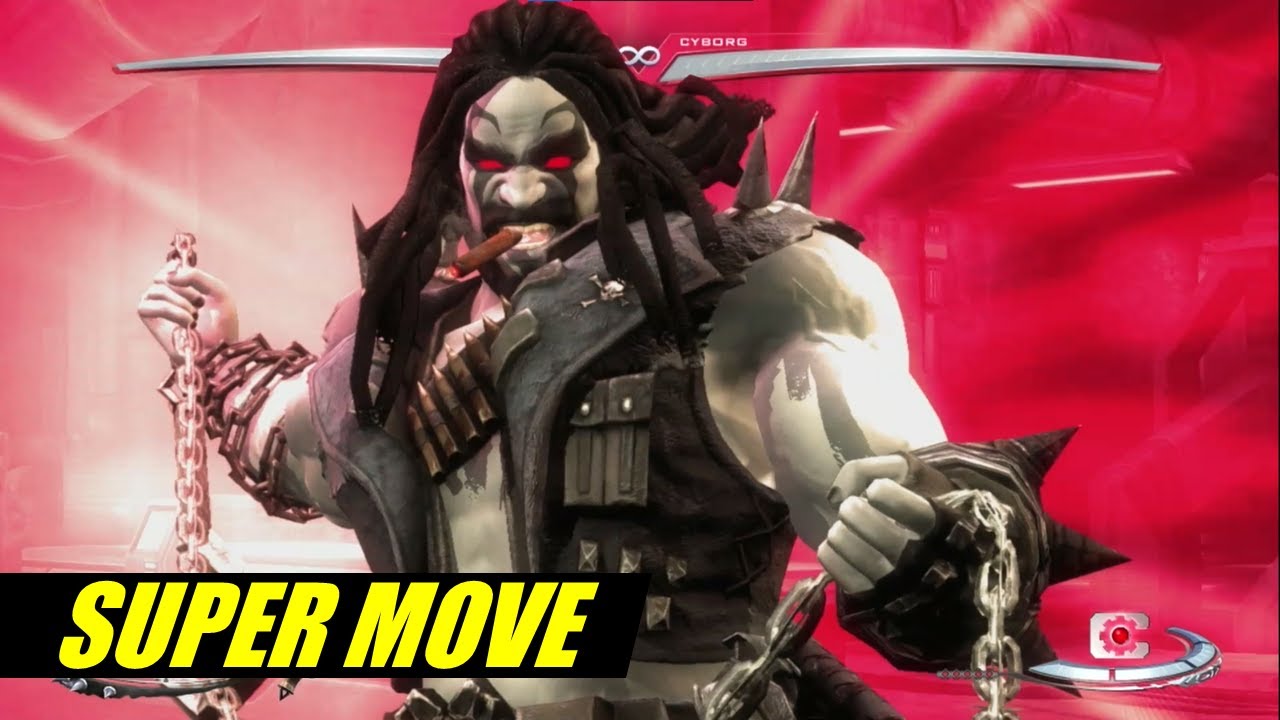 Lobo's Super Move in Injustice: Gods Among Us