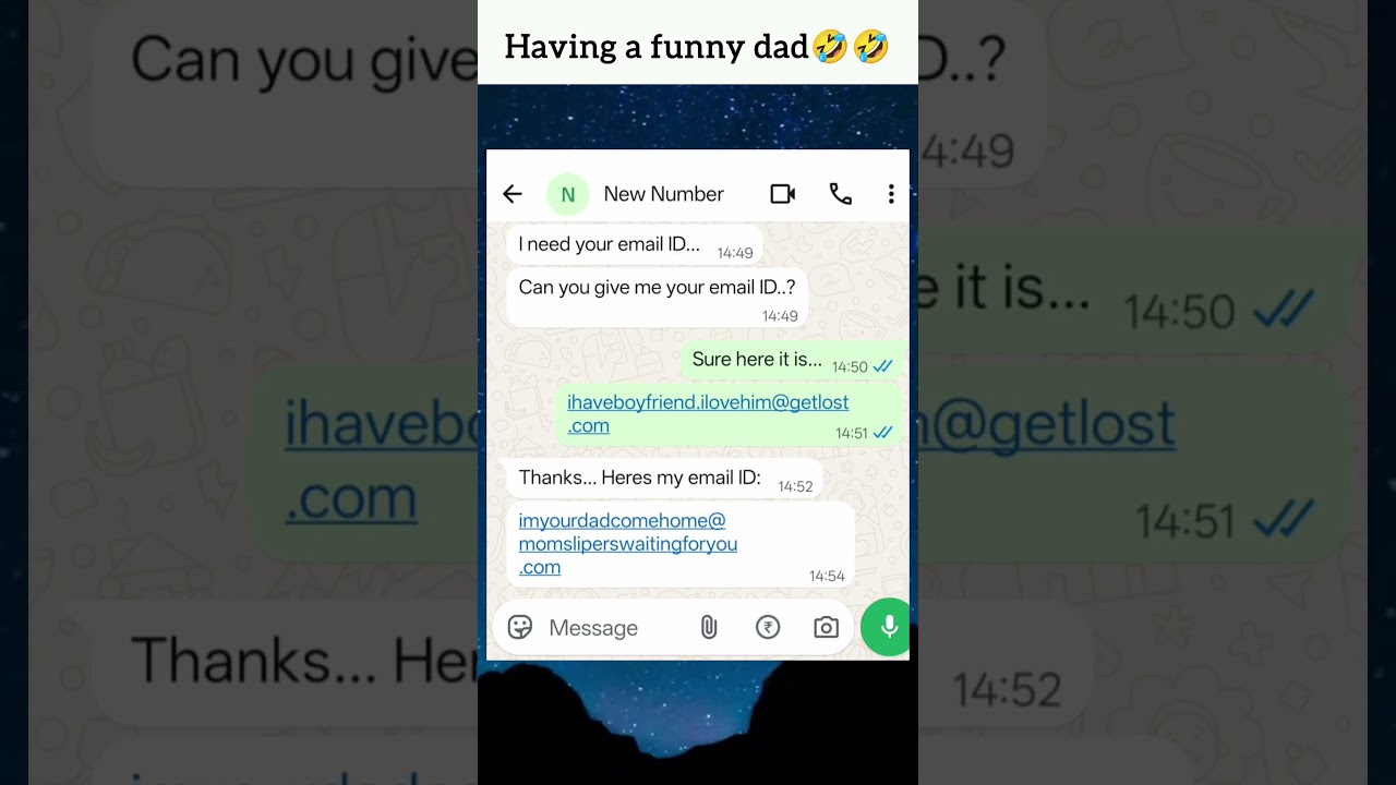 funny daughter and dad text 