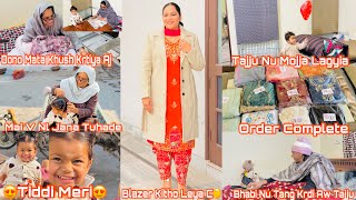 |Dono Mata Khush Ho Gayian Nve Suit Dekh K|Tajju Di New Look Kro Check|Blazer Kitho Te Kine Da Ayea?