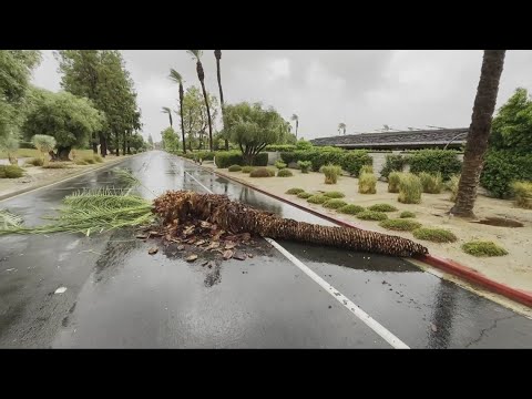 Impacts of Tropical Storm Hilary in California