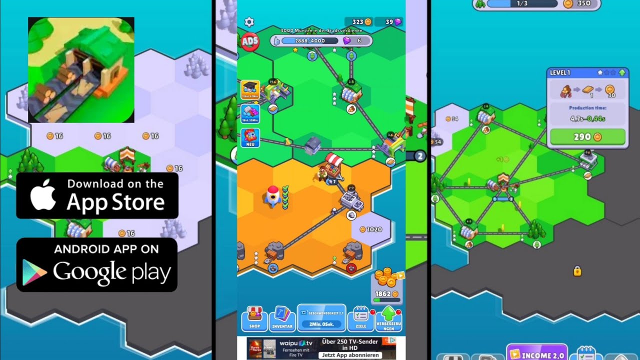 States Builder Gameplay - No Commentary ( Android )