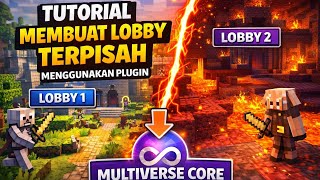 Cara membuat lobby terpisah-plugin multiverse core tutorial minecraft server