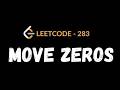 Leetcode 283 Move Zeroes