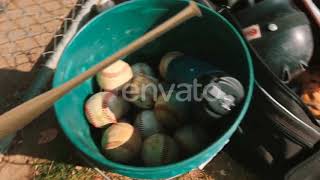 Baseball Wooden Bat Transitions | Motion Graphics - Envato elements
