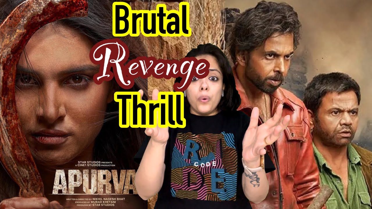 Apurva Trailer review ।Tara Sutaria’s most Brutal revenge । Apurva DisneyPlus Hotstar । Rajpal Yadav