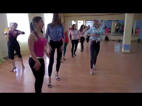 Salsa on 1. Lady style. Ksenia Motion. Echale Mas Salsa