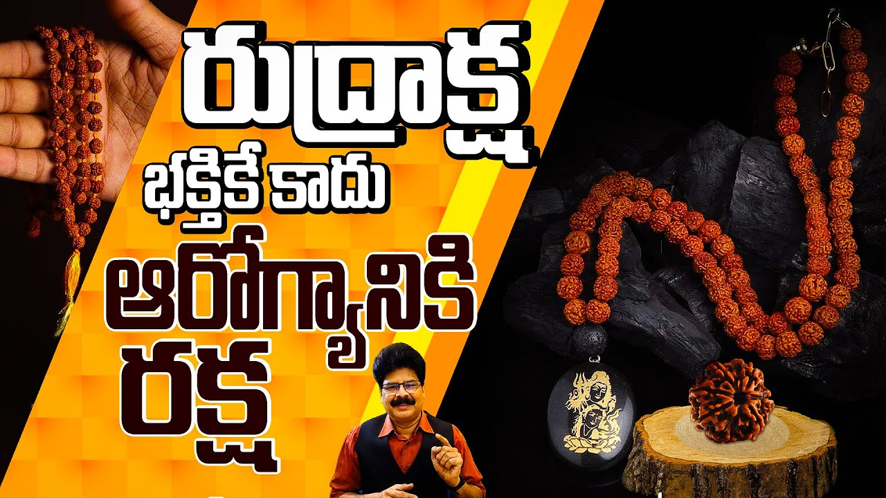 Interesting Facts About Rudraksha | రుద్రాక్ష- ఆరోగ్యానికి రక్ష | Diabetes | nerves weakness