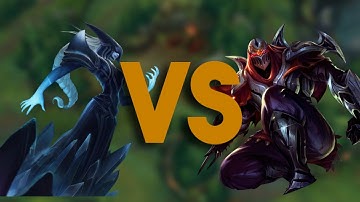 Lissandra Vs Zed - Close Fight (short clip)