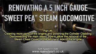 RENOVATING A SWEET PEA LOCOMOTIVE BUILT IN 1987 - PART #5