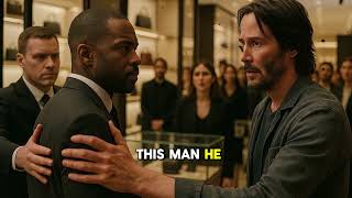 Black Man Stopped by Security Guard at Luxury Store –Keanu Realizes He’s the Doctor Who Saved Him..
