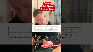 Queen - Killer Queen Guitar Solo Tab