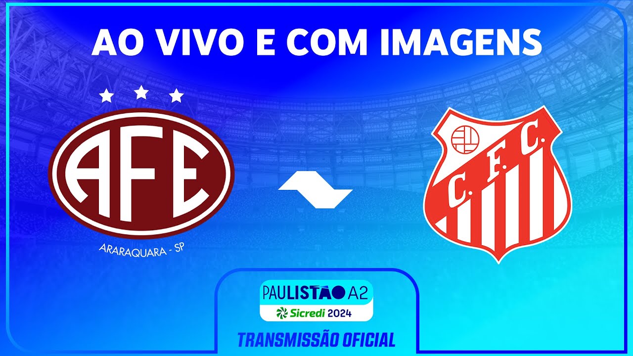 JOGO COMPLETO: FERROVIÁRIA X CAPIVARIANO | RODADA 11 | PAULISTÃO A2 ...