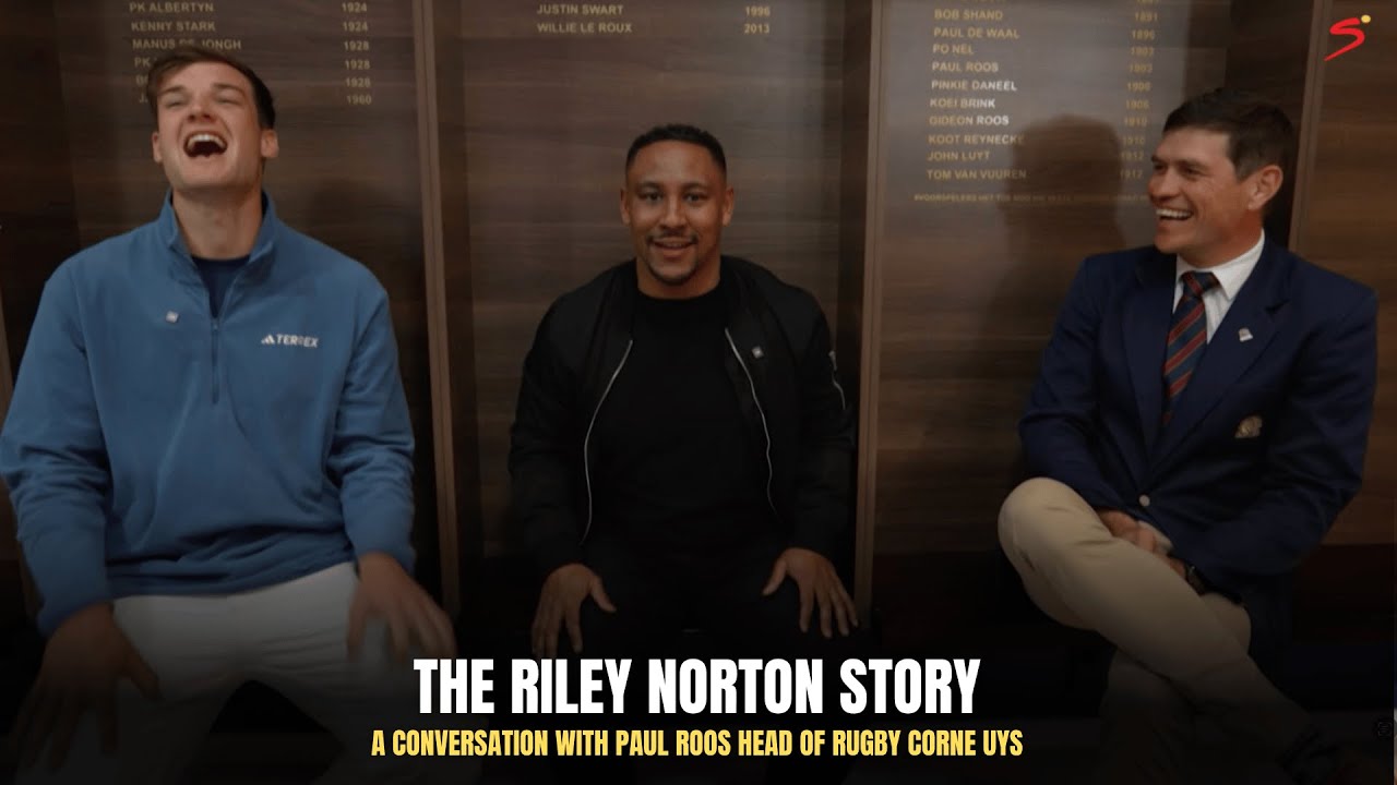 Riley Norton Reflects On Paul Roos Rugby Career With Head of Rugby Corne Uys 🇿🇦🏏
