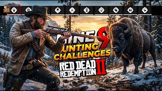 RDR2 Master Hunter Guide 🔥 Complete All 9 Hunting Challenges &amp; Unlock Challenge 10