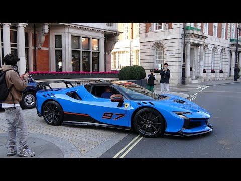 BEST OF SUPERCARS In London Compilation 