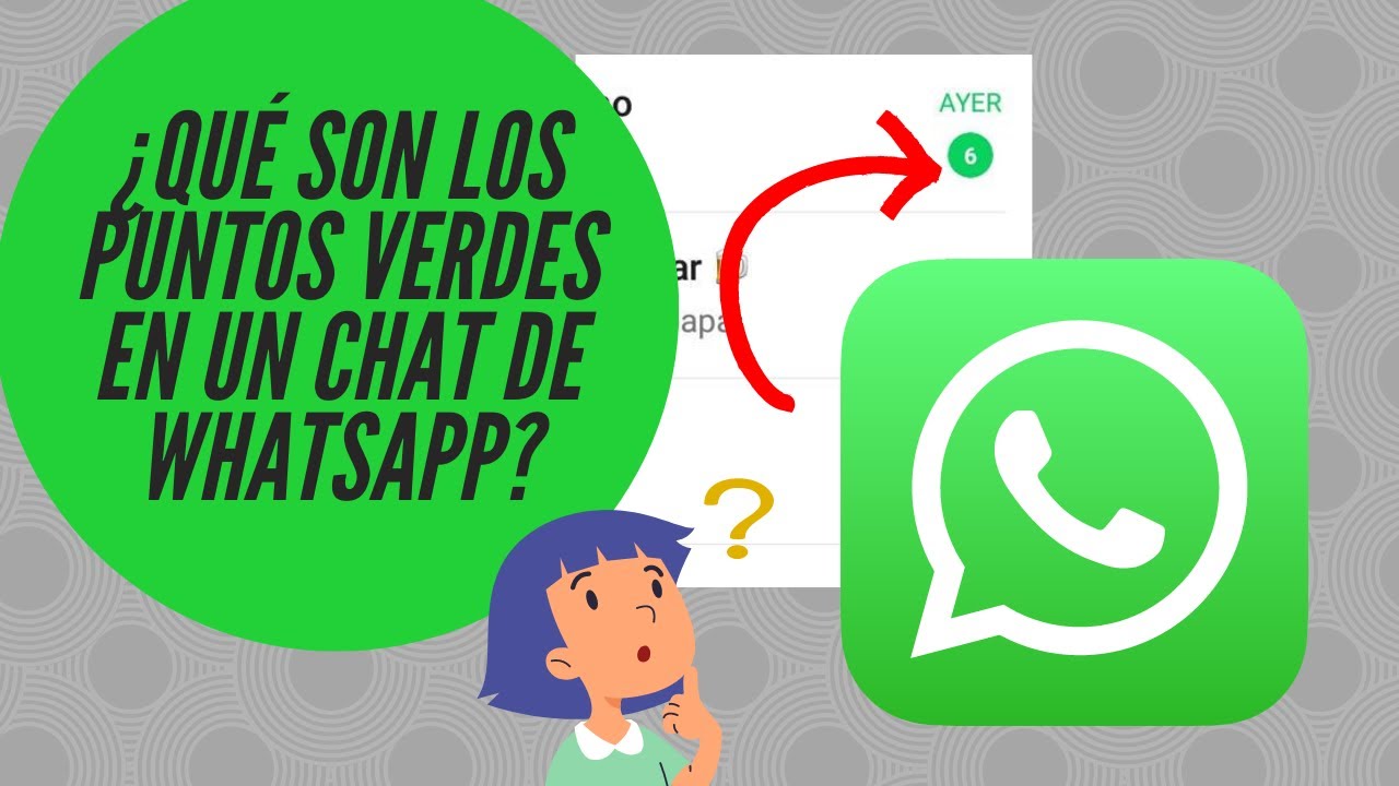 Que significa circulo verde en contacto de whatsapp