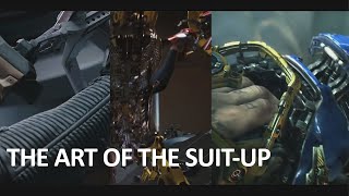 The Art of The Suit Up sequence