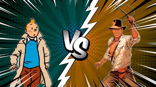Tintin VS Indiana Jones Sprite Animation