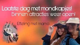 #14 Efteling met mama | Laatste dag mondkapjes & binnen attracties weer open! | DewiDenice