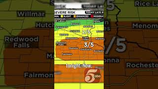 Forecast First Alert: Severe weather risk Monday afternoon, hail and tornadoes possible
