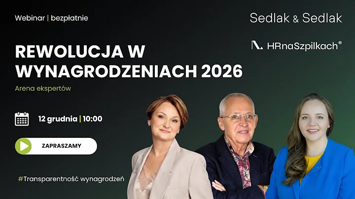 Webinar: Rewolucja w wynagrodzeniach 2026.