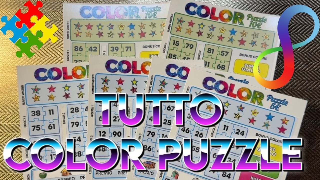 Tutto COLOR PUZZLE 🧩🤑🎉💥🥳🍀🔞#puzzle #money 