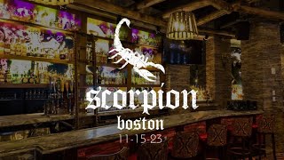 Blueprint Boston November 2023 Scorpion Bar