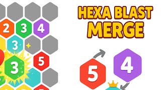 Hexa Blast Merge Gameplay Android screenshot 5