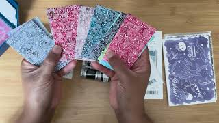 Wearingeul Swatchcards @CarrotsOlives