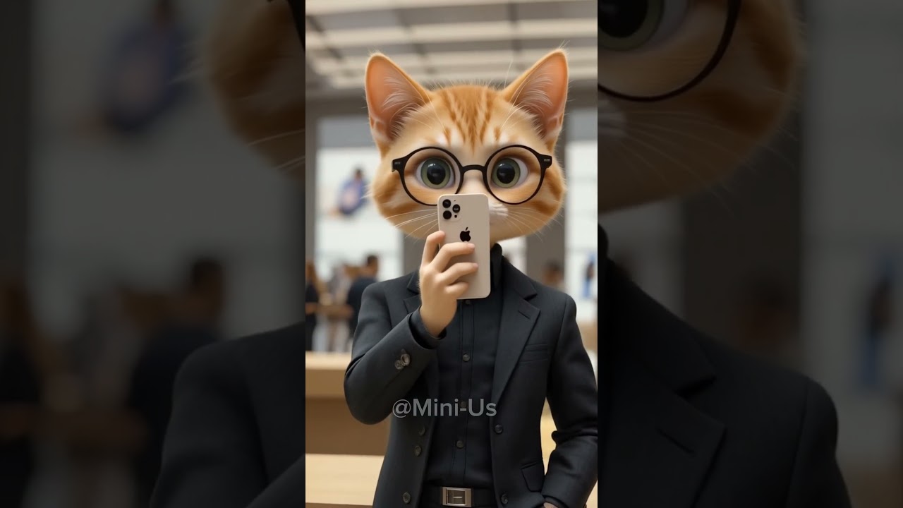 Adorable pets: Mr. Cat Jobs 