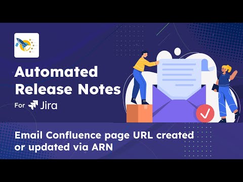 Email Confluence page URL created or updated via ARN