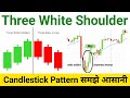 Three White Shoulder And Three Black Crows Candlestick pattern समझे आसानी से l #forextrading