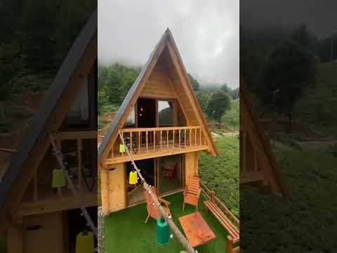 احجز الان أروع الاكواخ في طرابزون تركيا للحجز 00905377675702 لايك اشتراك شير 