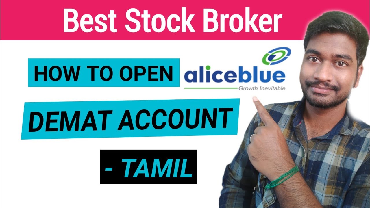 How To Open Demat Account in AliceBlue | Best Stock Broker in India | best for Crudeoil trade| Tamil