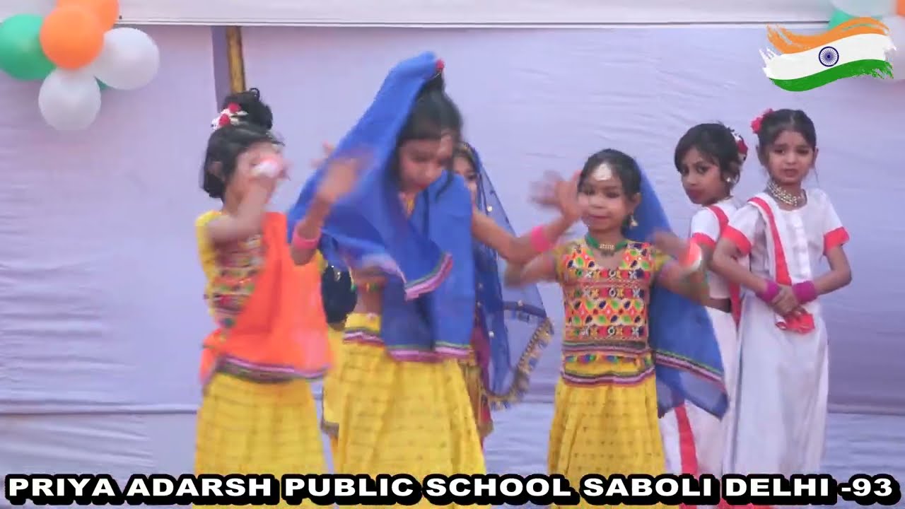 PRIYA ADARSH PUBLIC SCHOOL SABOLI DELHI 110093 REPUBLIC DAY CELEBRATION 2025