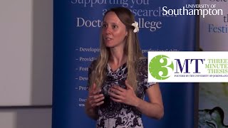 Three Minute Thesis '16, Pina Gruden | University of Southampton