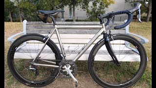 Test Ride] My impressions of riding a Panasonic titanium road bike