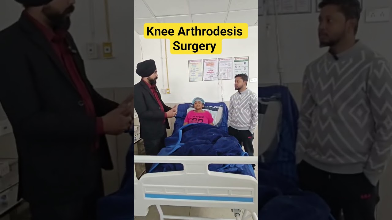 Patient Testimonial After Knee Arthrodesis Surgery. Dr Paramjit Singh AMRITSAR