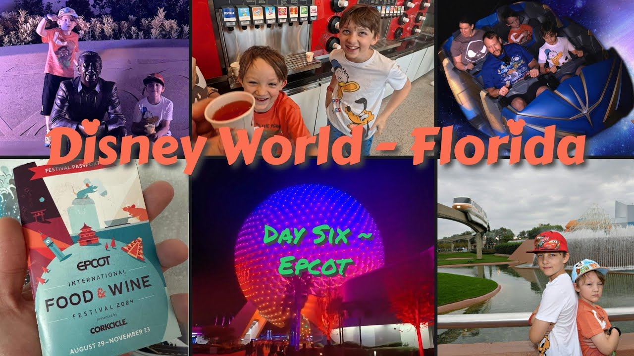 EPCOT! - Disney Vlog - DAY 6 - World Showcase | Food Festival Orlando