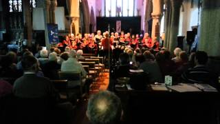 Logarythmes choir in St Marys Callington