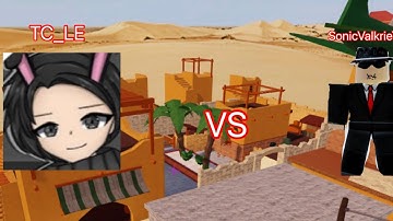 1v1 with TC_LE THE HIGHEST LEVEL mobile player(Roblox Arsenal)