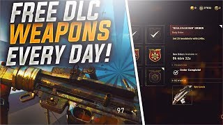 HOW TO GET FREE DLC WEAPON VARIANTS EVERY DAY - NEW COD WW2 DAILY ORDERS UPDATE