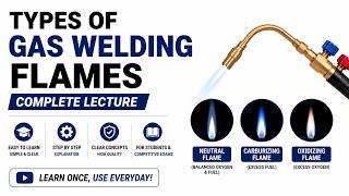 Types of Gas Welding Flames | Lecture Video