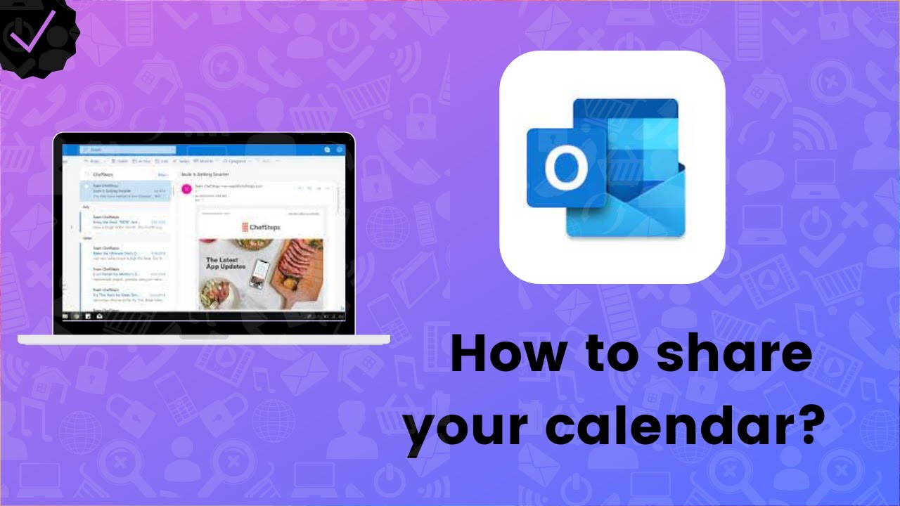 How to share your calendar on Outlook.com? - YouTube