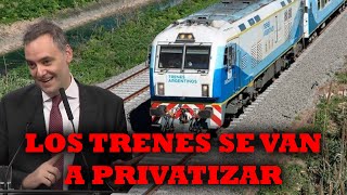 Trenes en crisis! Milei al rescate: ¿Privatización para salvar el caos ferroviario?